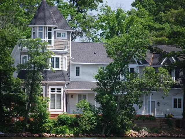 Destruction of trees due to a damaged water pipe in Gustav-Stresemann ring