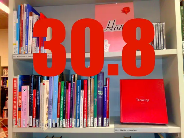 There are some books kept in the racks as we can see in the middle of this image. There is a...