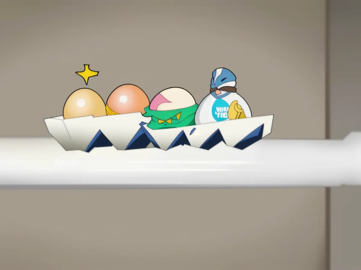 Vacant shelves showcasing lone egg container The Role and Responsibilities of the Department of Labor, in essence